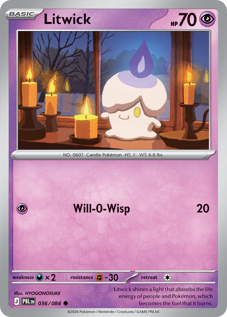 Litwick - 36/84 - Pitch Black