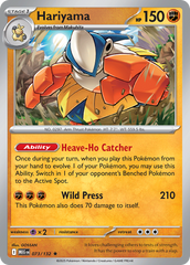 Hariyama - 073/132 - Mega Evolution