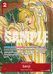 Sanji - OP01-013 - Rare (First Anniversary Alt Art) - Romance Dawn