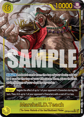 Marshall.D.Teach - OP16-119 - Secret Rare (Alternate Art) - The Time Of Battle