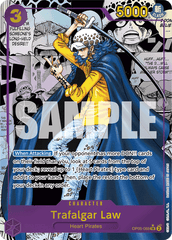 Trafalgar Law - OP05-069 - Super Rare (Non Textured Manga Alt Art) - Awakening of the New Era