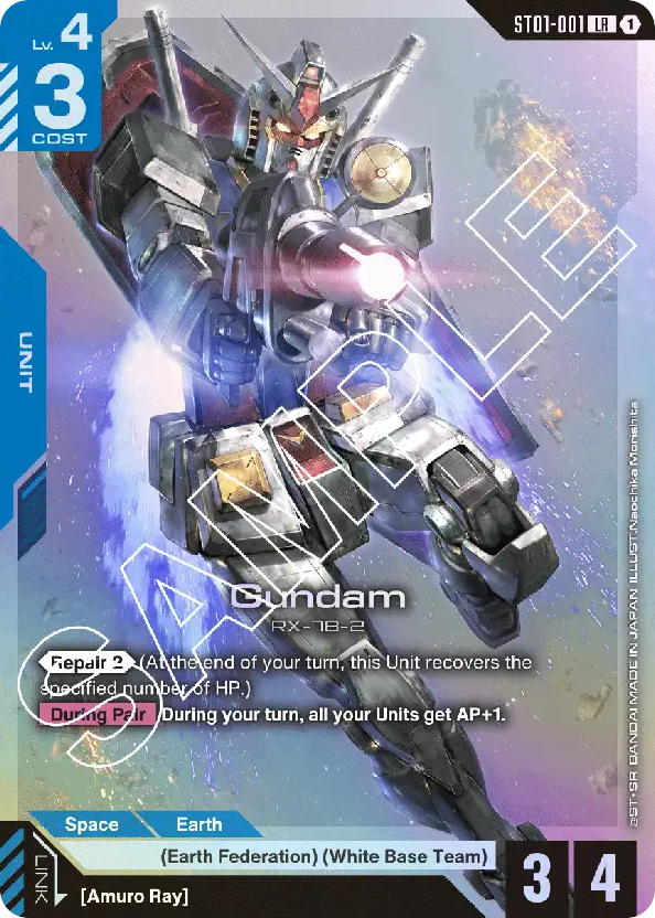 Gundam - ST01-001 - Legend Rare - Heroic Beginnings