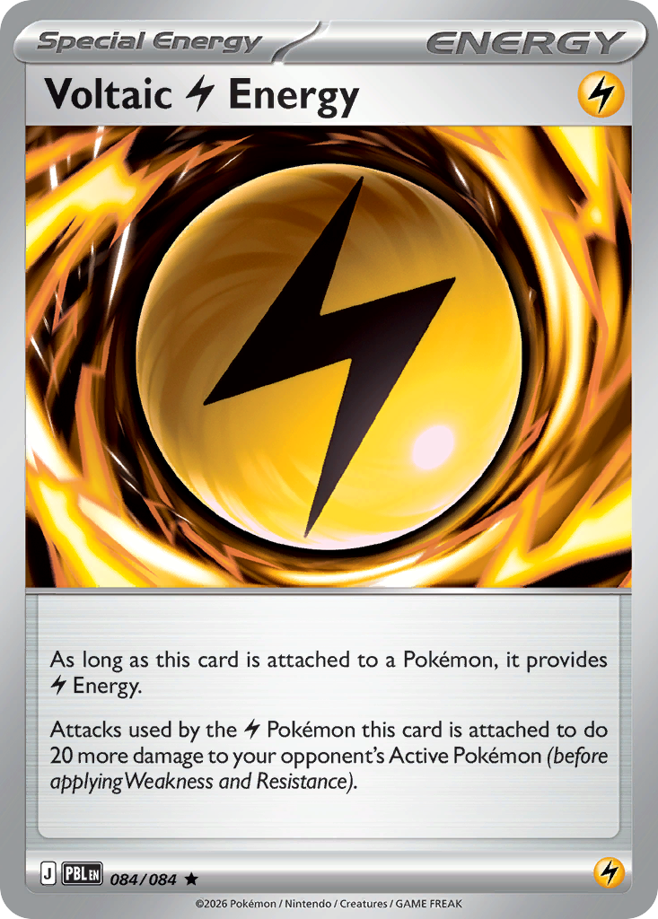 Voltaic Lightning Energy - 84/84 - Pitch Black