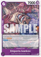 Emporio.Ivankov - OP12-065 - Uncommon - Legacy of the Master