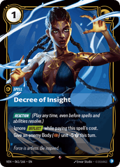 Decree Of Insight - 061/166 - Rare - Vendetta