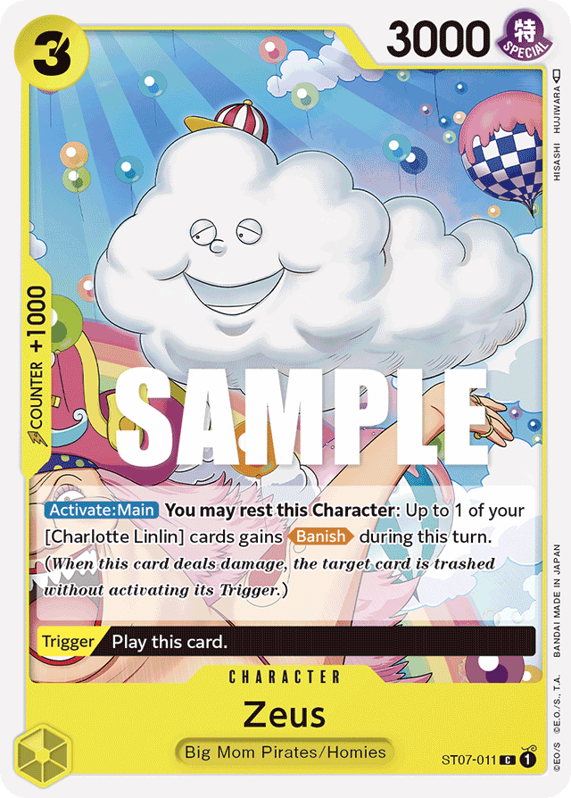 Zeus - ST07-011 - Common - Big Mom Pirates