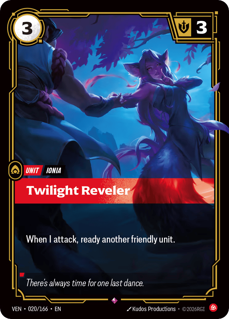 Twilight Reveler - 020/166 - Rare - Vendetta