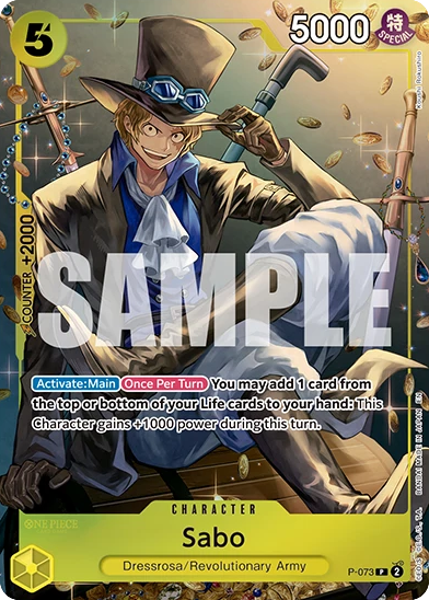Sabo - P-073 - Promo (Tin Pack Set Vol2Alt Art) - Promos