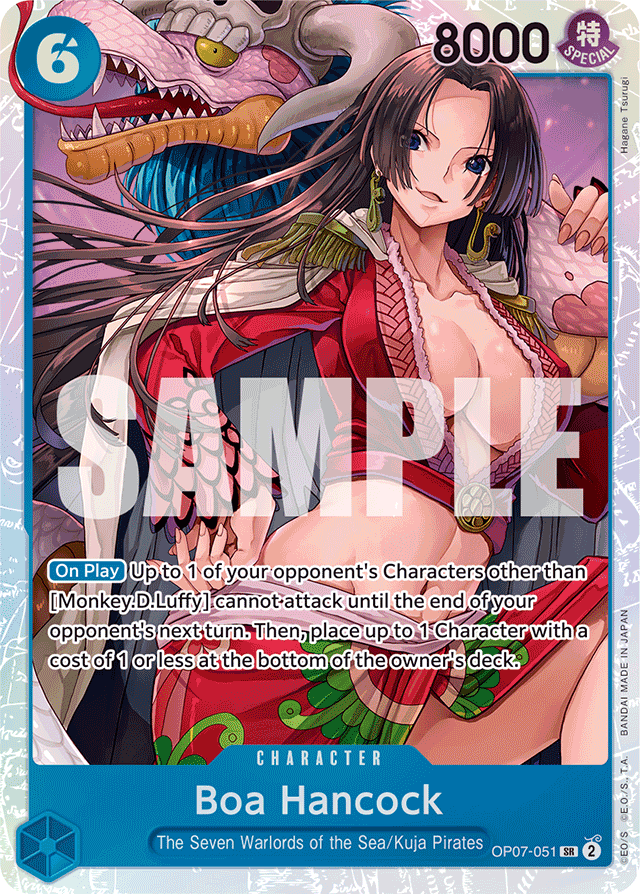 Boa Hancock - OP07-051 - Super Rare - 500 Years In The Future