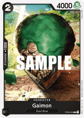 Gaimon - ST08-003 - Common - Monkey.D.Luffy