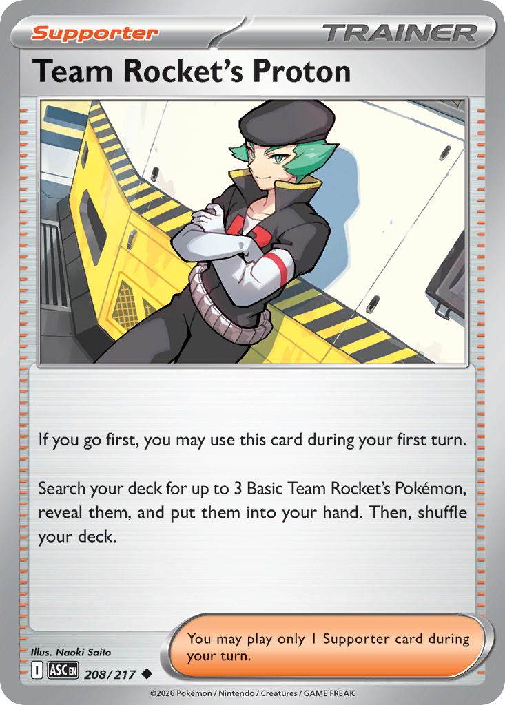 Team Rocket's Proton - 208/217 - Ascended Heroes