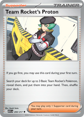 Team Rocket's Proton - 208/217 - Ascended Heroes