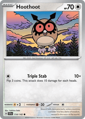 Hoothoot - 114/142 - Stellar Crown