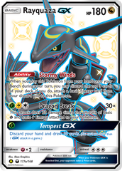 Rayquaza-GX - 177a/168 - Celestial Storm