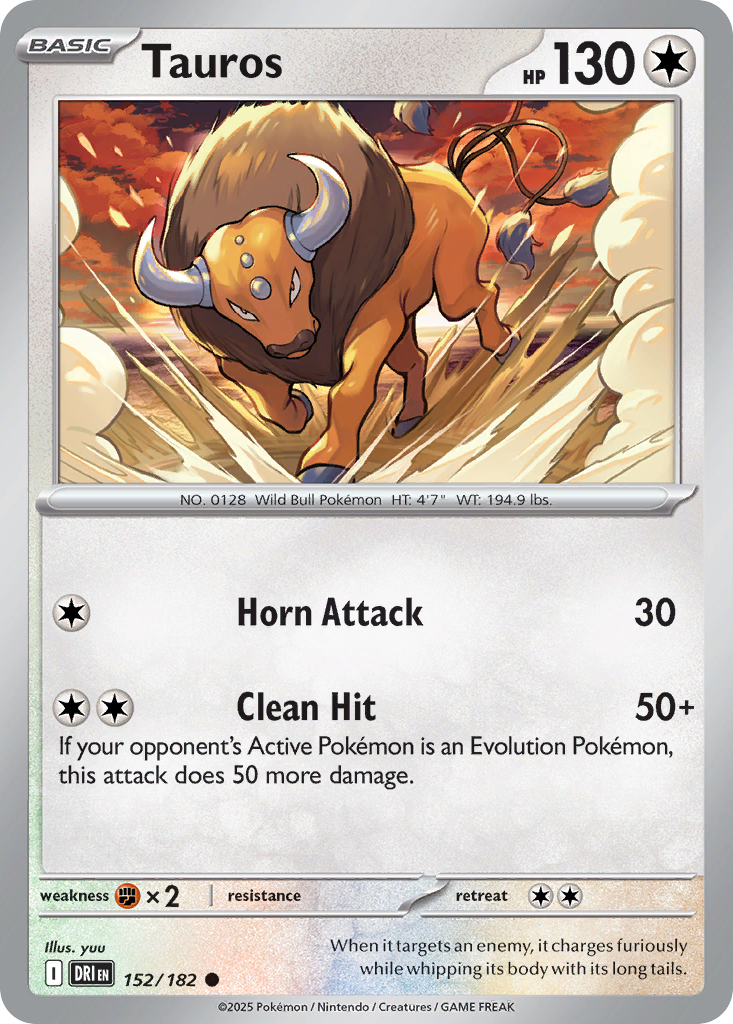 Tauros - 152/182 - Destined Rivals