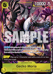 Gecko Moria - OP14-104 - Super Rare (Alternate Art) - The Azure Sea's Seven