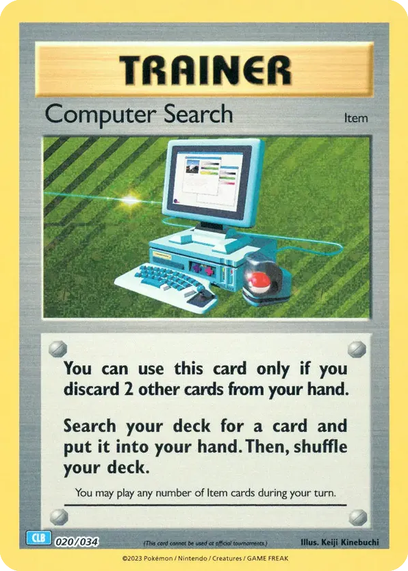 Computer Search - 20/34 - Pokémon TCG Classic - Blastoise
