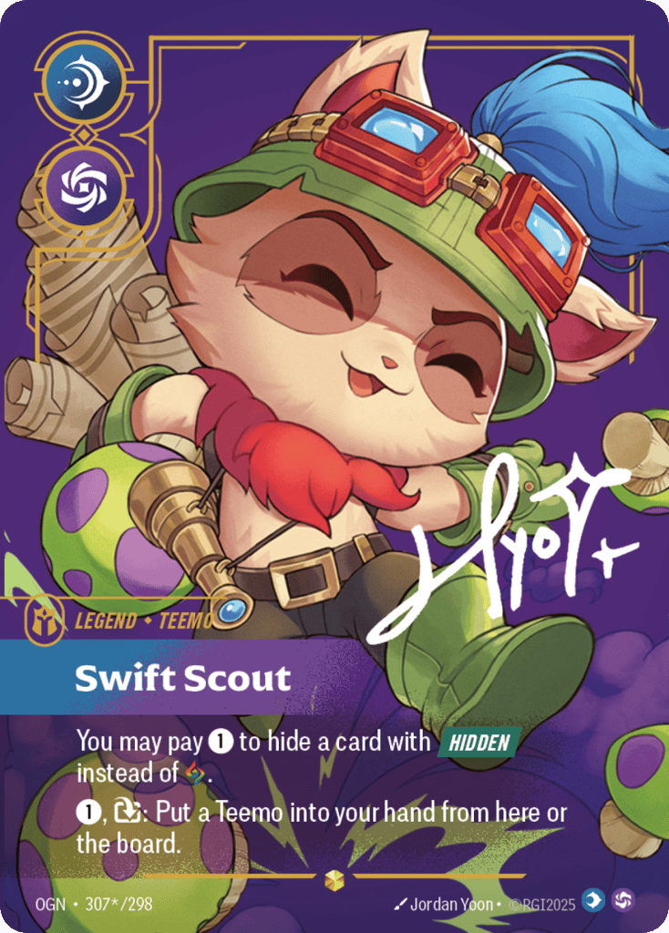 Swift Scout - 307*/298 - Showcase - Origins