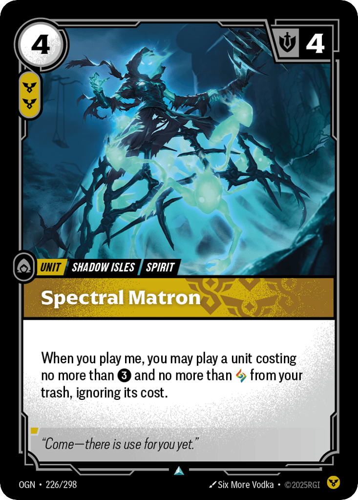 Spectral Matron - 226/298 - Uncommon - Origins