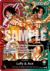 Luffy & Ace - ST30-001 - Leader - Luffy & Ace