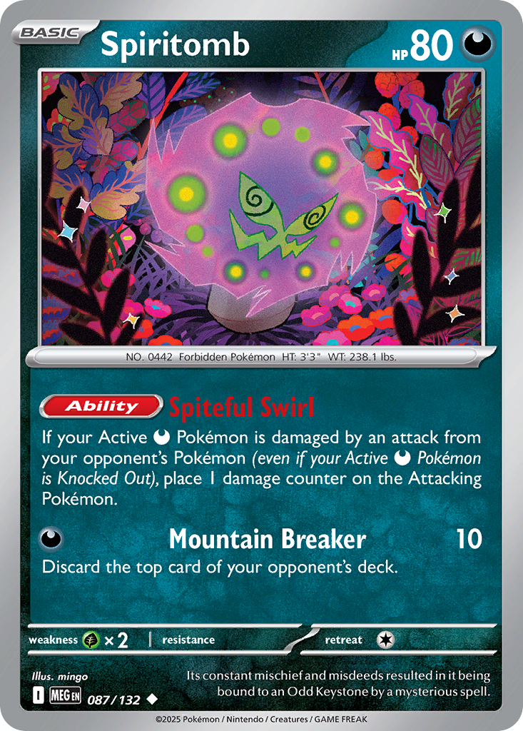 Spiritomb - 087/132 - Mega Evolution