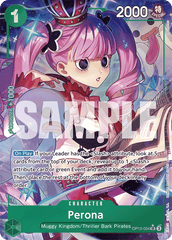 Perona - OP12-034 - Super Rare (Alternate Art) - Legacy of the Master