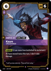 Kayn, Unleashed - 189/298 - Rare - Origins