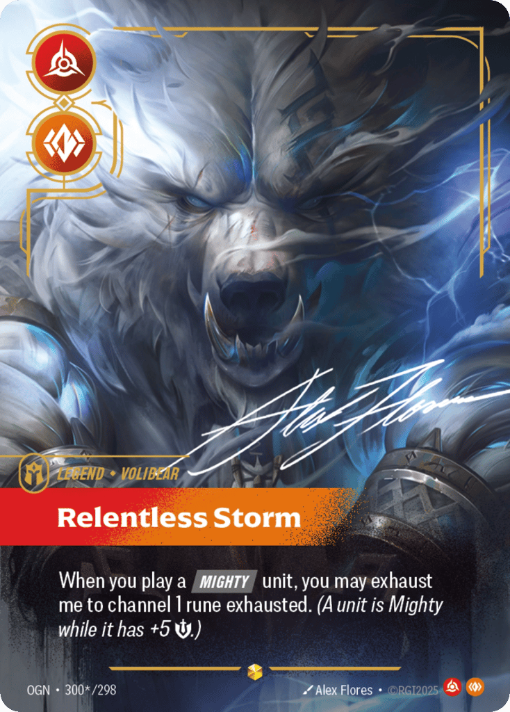 Relentless Storm - 300*/298 - Showcase - Origins