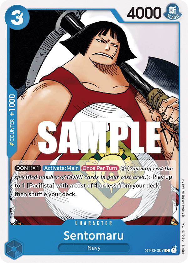 Sentomaru - ST03-007 - Common - The Seven Warlords of the Sea