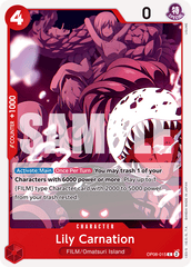 Lily Carnation - OP06-015 - Common - Wings of the Captain