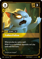 Fallen Feline - 132/166 - Rare - Vendetta