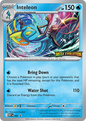 Inteleon - 002 - Mega Evolution Black Star Promos