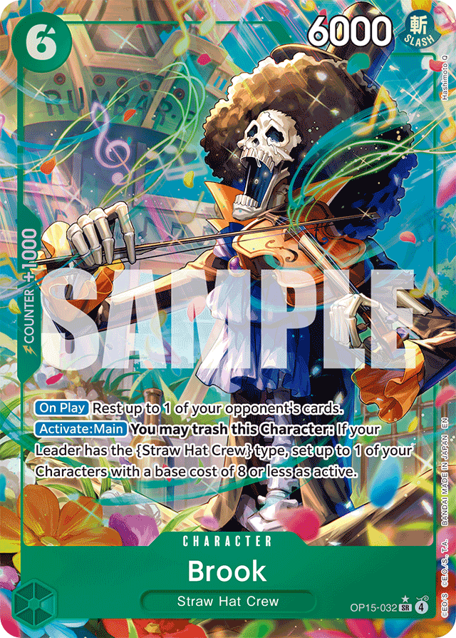 Brook - OP15-032 - Super Rare (Alternate Art) - Adventure on Kami's Island