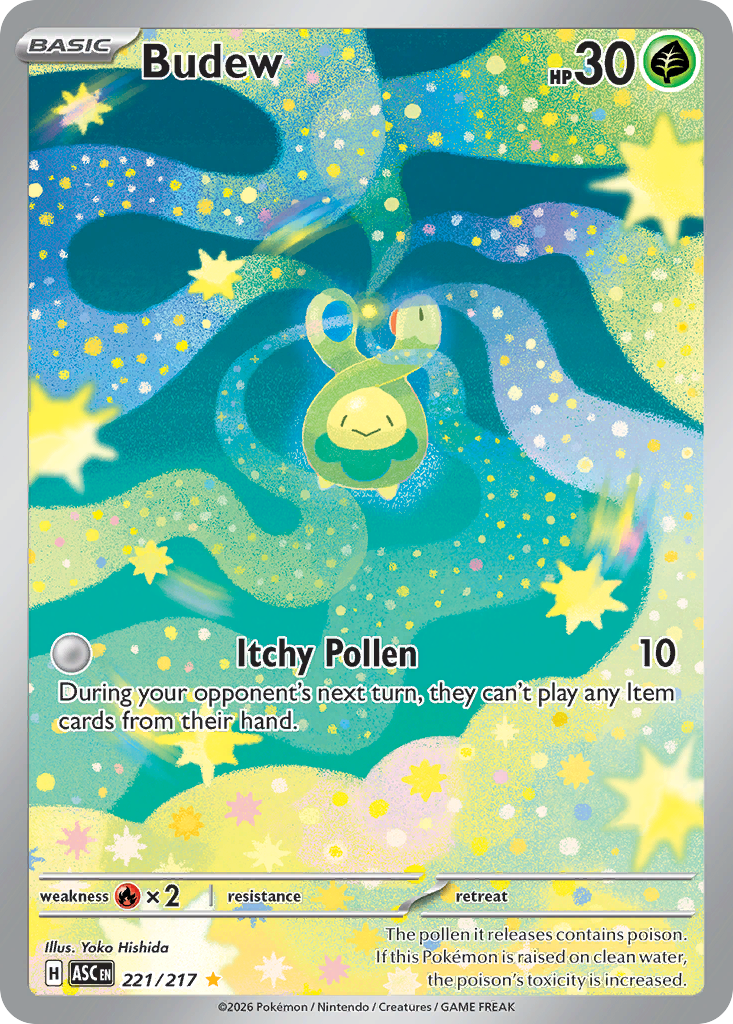 Budew - 221/217 - Ascended Heroes
