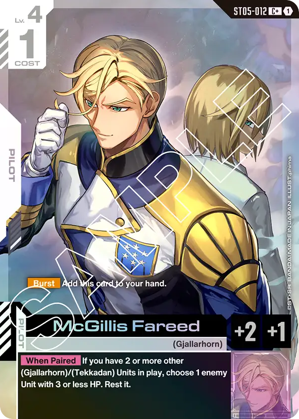 McGillis Fareed - ST05-012 - Common (Alternate Art) - Iron Bloom