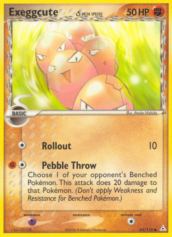 Exeggcute δ - 065/110 - Holon Phantoms