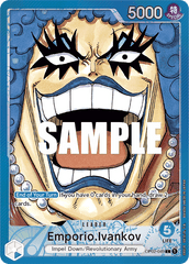 Emporio.Ivankov - OP02-049 - Leader (Alternate Art) - Paramount War