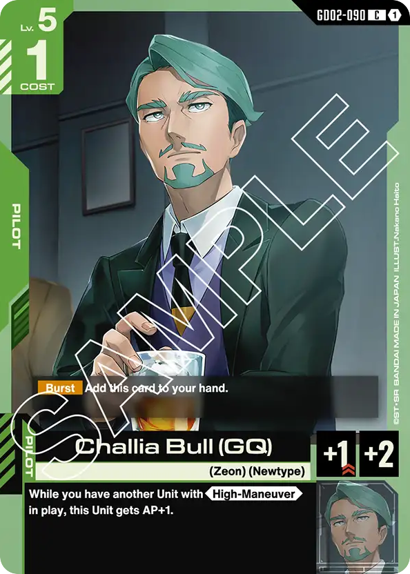 Challia Bull (GQ) - GD02-090 - Common - Dual Impact