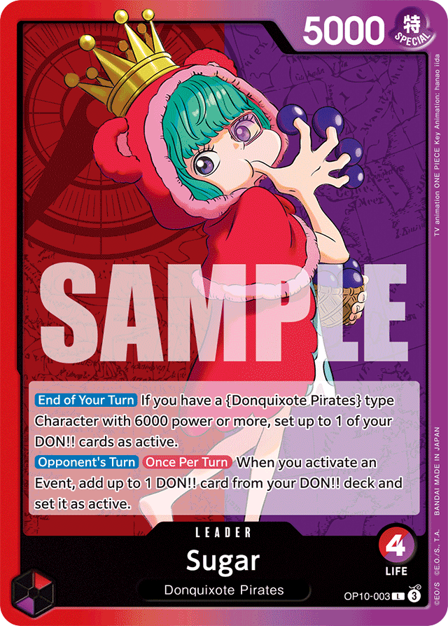 Sugar - OP10-003 - Leader - Royal Blood