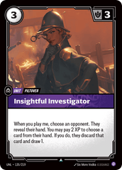 Insightful Investigator - 135/219 - Uncommon - Unleashed