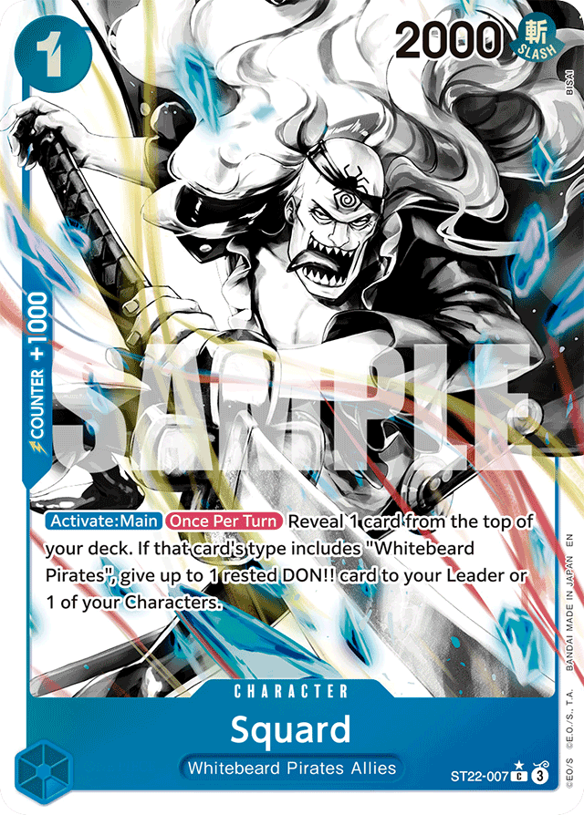 Squard - ST22-007 - Common (Alternate Art) - Ace & Newgate