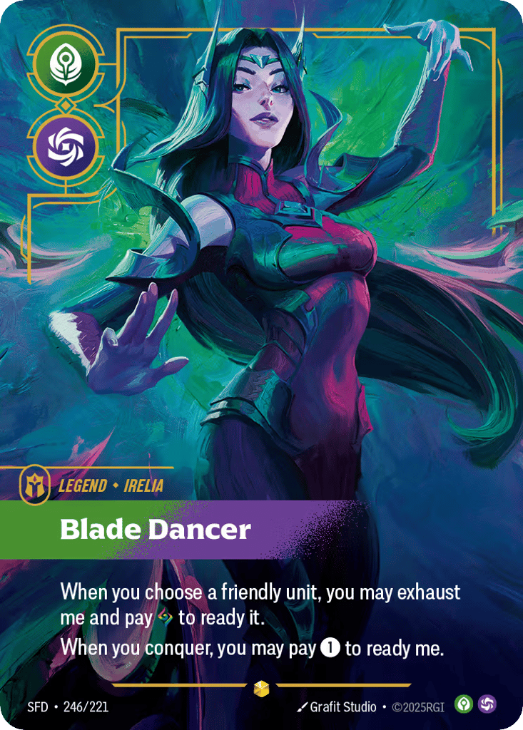 Blade Dancer - 246/221 - Showcase - Spiritforged