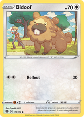 Bidoof - 120/172 - Brilliant Stars