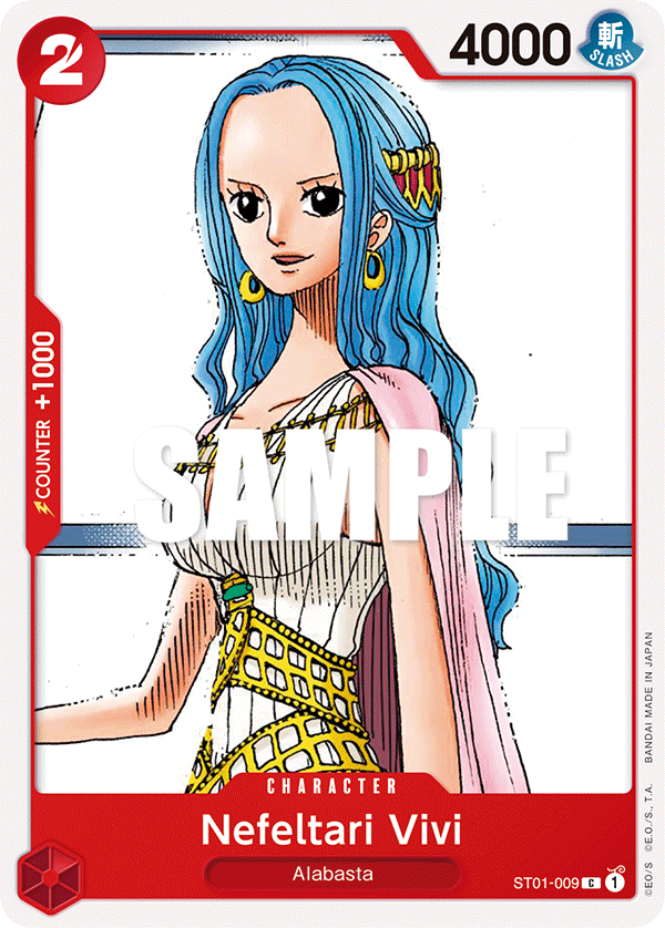 Nefeltari Vivi - ST01-009 - Common - Straw Hat Crew