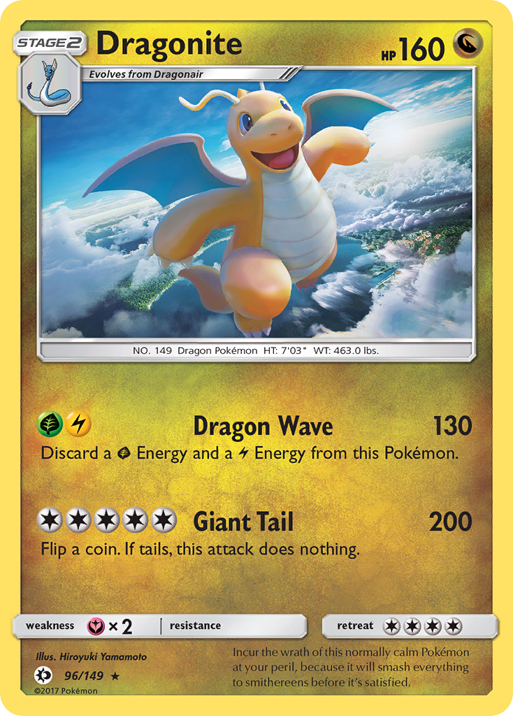 Dragonite - 096/149 - Sun & Moon