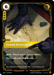 Grand Strategem - 233/298 - Rare - Origins