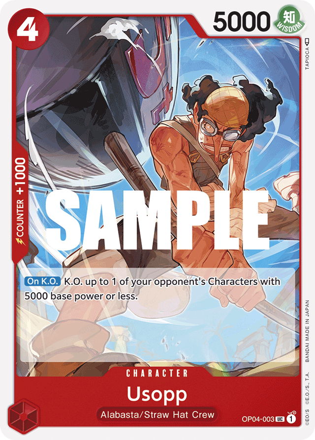 Usopp - OP04-003 - Uncommon - Kingdoms of Intrigue