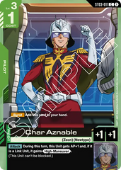 Char Aznable - ST03-011 - Common - Zeon's rush