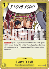 I Love You!! - OP12-115 - Uncommon - Legacy of the Master