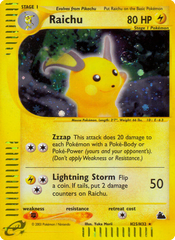 Raichu - H25 - Skyridge